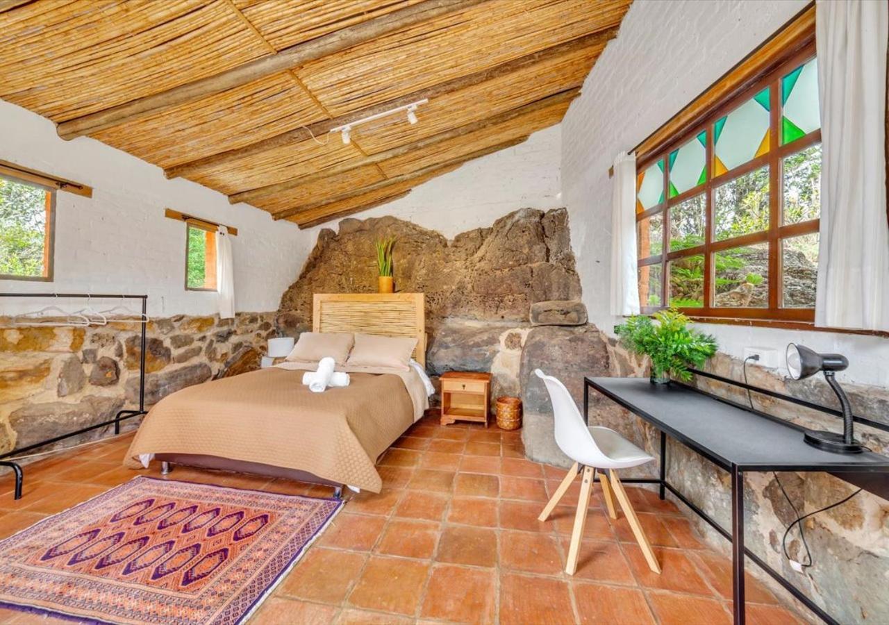 El Hayuelo Ecolodge Villa de Leyva Exteriör bild