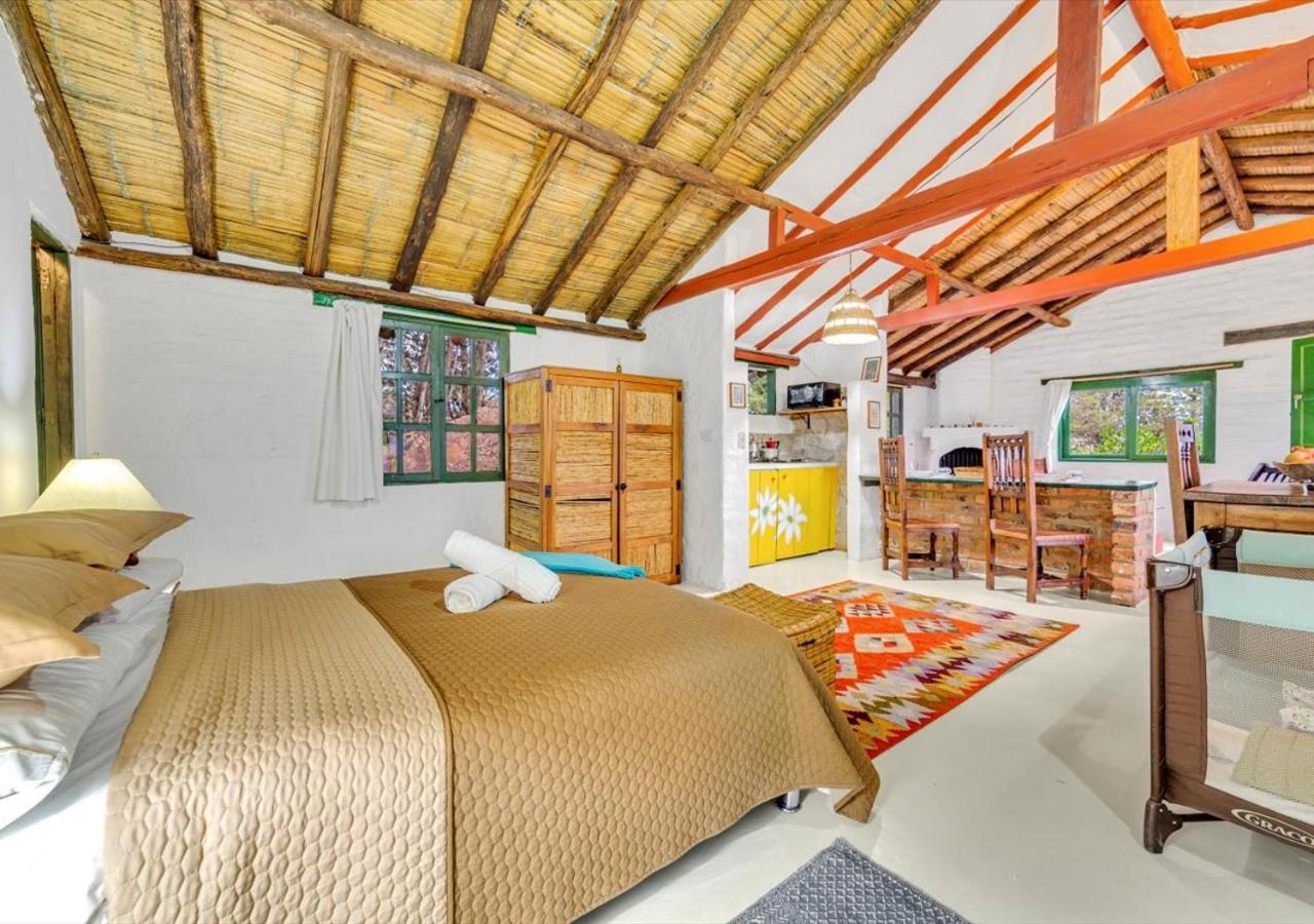 El Hayuelo Ecolodge Villa de Leyva Exteriör bild