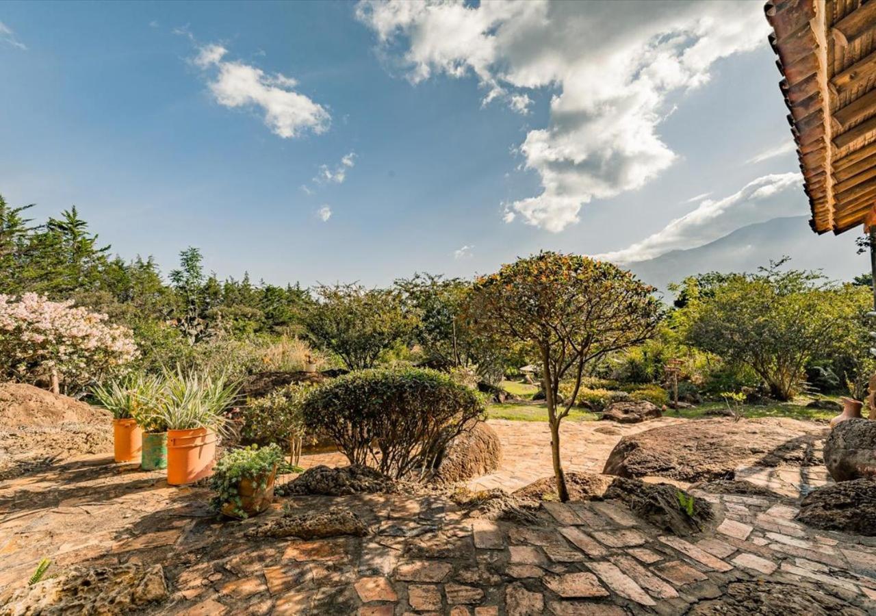 El Hayuelo Ecolodge Villa de Leyva Exteriör bild